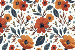 Floral Pattern Background Wallpaper Product Image 1