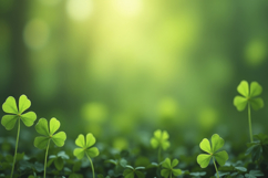 Clovers Leaf Background Wallpaper Product Image 1