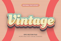 Vintage text effect Product Image 1