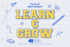 Back To School Text Effect Product Image 1