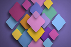 Geometric Shapes Abstract Background Wallpaper Product Image 1
