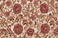 Stylized Floral Pattern Background Wallpaper Product Image 1