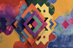 Abstract Geometric Pattern Background Wallpaper Product Image 1