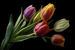 Garden Tulip Background Wallpaper Product Image 1