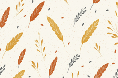 Leaves Pattern Background Wallpaper Product Image 1
