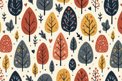 Autumn Leaves Background Product Image 1