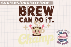 Kawaii Food Funny Quote Vintage SVG Design Fun Cute Product Image 1