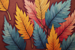 Colorful Leaves Background Product Image 1