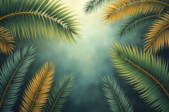 Tropical Leaves Background Product Image 1