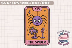 Halloween Tarot Card Funny SVG T shirt Quotes Design Product Image 1