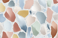 Multicolored Terrazzo Pattern Background Product Image 1