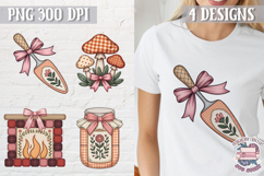 Fall Patchwork Clipart PNG Sublimation 4 Designs Product Image 1