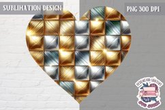 Valentine Heart Symbol Love Sublimation Design PNG Heart Product Image 1