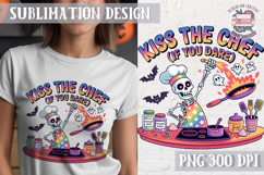 Halloween Skeleton Clipart PNG Sublimation Colored Sarcastic Product Image 1