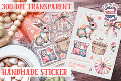 Handmade Crafter sticker flowers Love Patchwork Sewing Knit Product Image 1