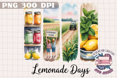 Summer Farm Brushstrokes PNG Sublimation Rustic Country Product Image 1
