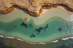 River Beach Background Wallpaper Product Image 1