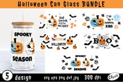 Halloween Can Glass Bundle. Pumpkin Jack O&#039;lantern 