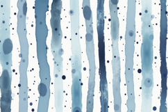 Watercolor Blue Stripes Background Wallpaper Product Image 1