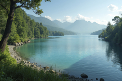 Lake Background Wallpaper Product Image 1