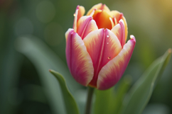 Garden Tulip Background Wallpaper Product Image 1