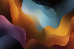 Abstract Design with Wavy Background Wallpaper Product Image 1