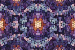 Mosaic Pattern Background Wallpaper Product Image 1