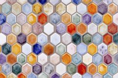 Hexagon Tiles Background Wallpaper Product Image 1