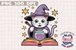 Halloween Kawaii Cute Clipart PNG Funny Ghost Design Product Image 1