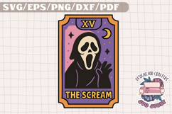 Halloween Tarot Card Funny SVG T shirt Quotes Design Product Image 1