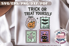 Halloween Cute Funny SVG T shirt Quotes Design Product Image 1