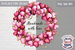St Valentine’s Coquette Bow PNG Holidays Funny Watercolor Product Image 1