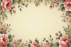 Floral Frame background Product Image 1