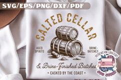 Sea Coast Vintage Colors SVG Design Beach Aesthetic Product Image 1