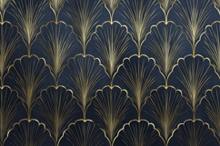 Gold Art Deco Pattern Background Product Image 1