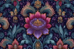 Colorful Floral Pattern background Product Image 1