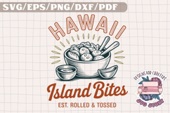 USA STATE America Vintage SVG Monochrome Design Food Product Image 1