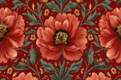Floral Pattern Background Wallpaper Product Image 1