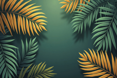 Palm Leaf Background Product Image 1