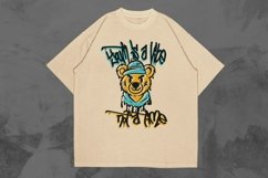 Youth is a Vibe Urban Graffiti T-shirt Design Product Image 1