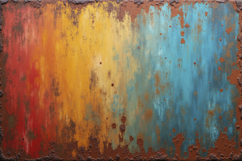 Distressed Metal Background Wallpaper Product Image 1