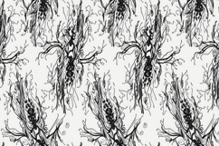 Black and White Pattern Background Wallpaper Product Image 1