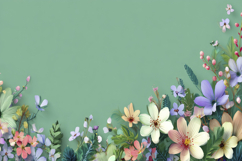 Flowers Background Wallpaper Product Image 1