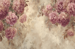 Vintage Style Floral Background Wallpaper Product Image 1