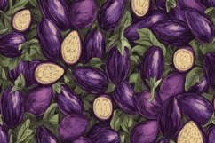 Eggplant Background Wallpaper Product Image 1