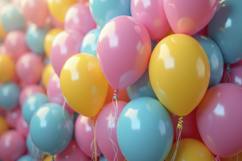 Colorful Balloons Background Wallpaper Product Image 1