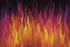 Fire Flames Texture Background Wallpaper Product Image 1