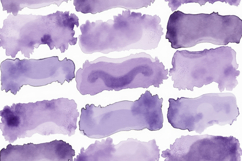 Purple Watercolor Stains Background Wallpaper Product Image 1