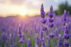 English Lavender Background Wallpaper Product Image 1