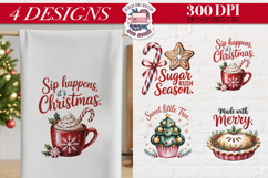 Christmas KITCHEN Quote Clipart PNG Sublimation 4 Design Product Image 1